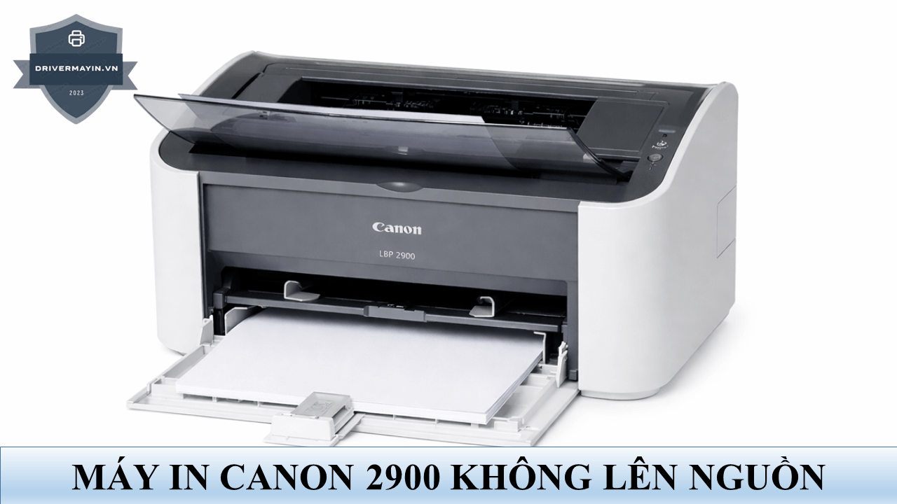 Máy In Canon 2900 Không Lên Nguồn: Dấu Hiệu Nhận Biết...